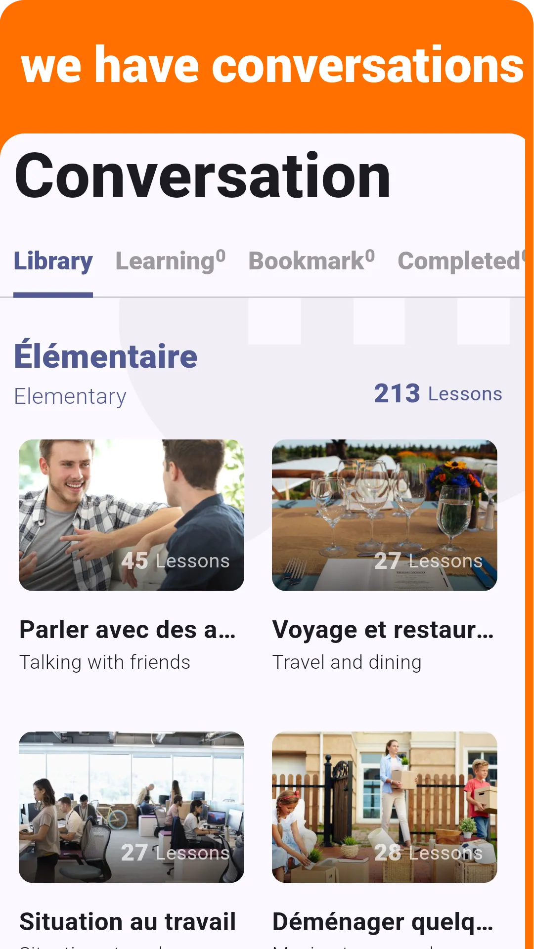 French Listening & Speaking | Indus Appstore | Screenshot