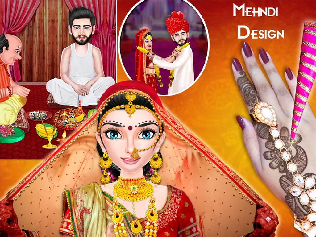 Gujarati  Indian Wedding Girls | Indus Appstore | Screenshot