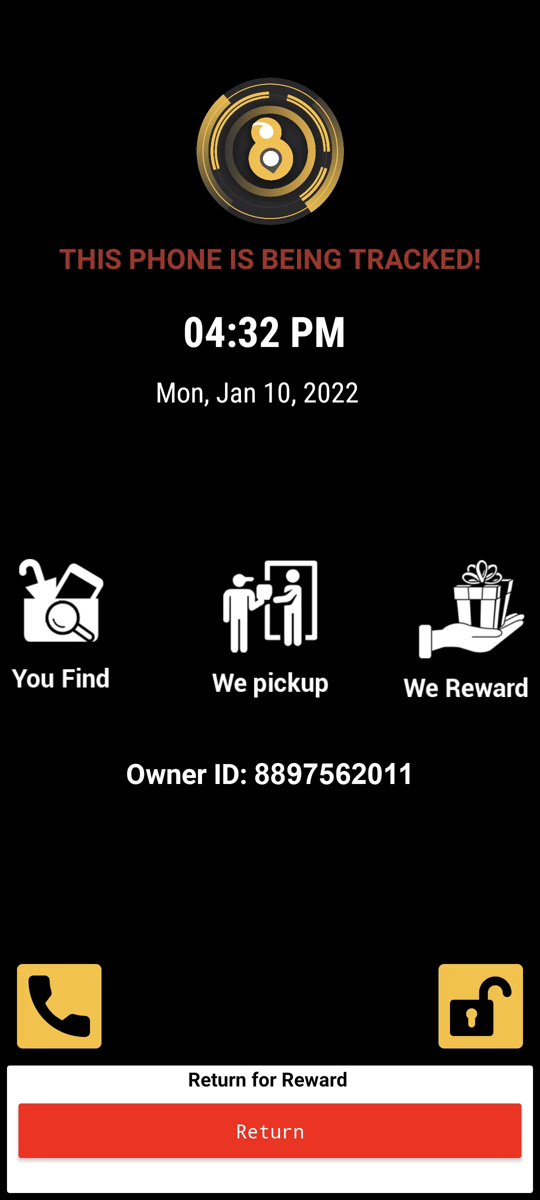 Find my phone Digital Tag | Indus Appstore | Screenshot