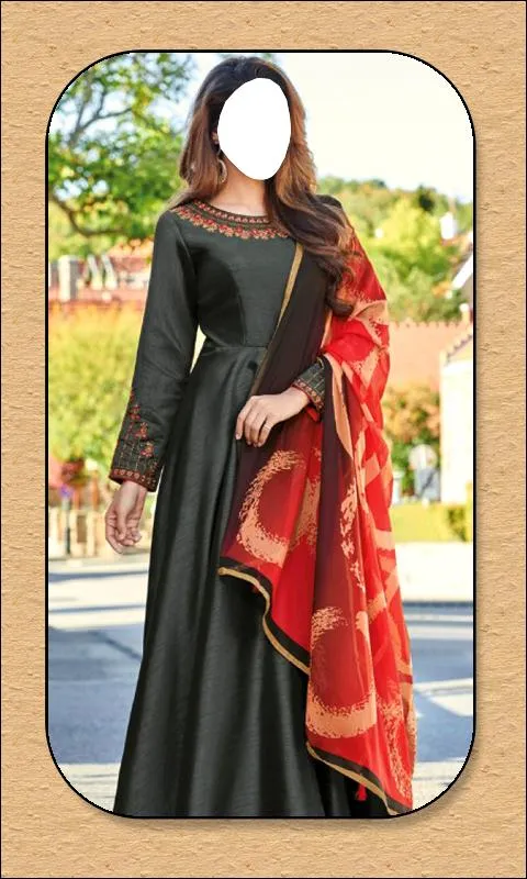 Women Gown Dress Photo Suit | Indus Appstore | Screenshot