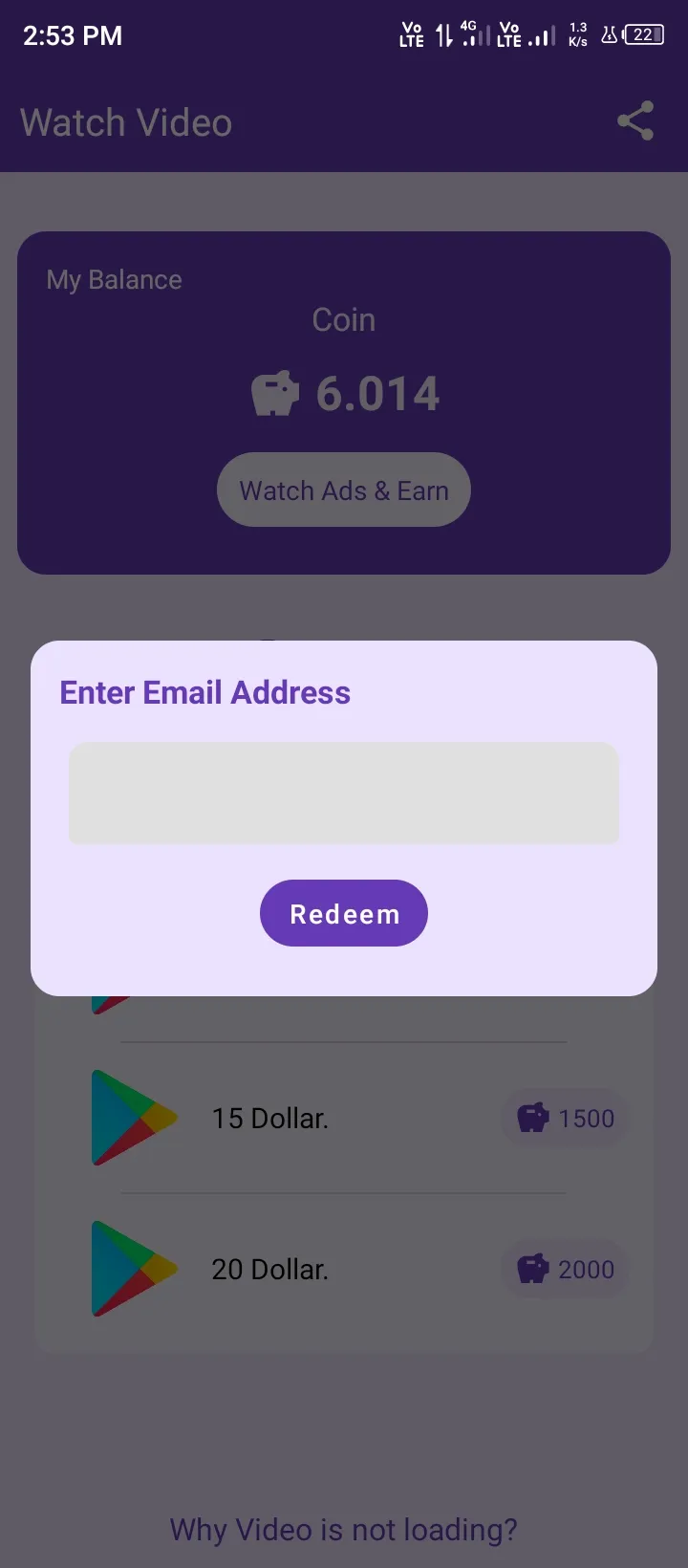 Watch Video : Earn Redeem Code | Indus Appstore | Screenshot