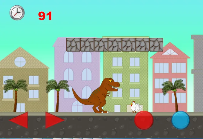 Angry Rex City | Indus Appstore | Screenshot