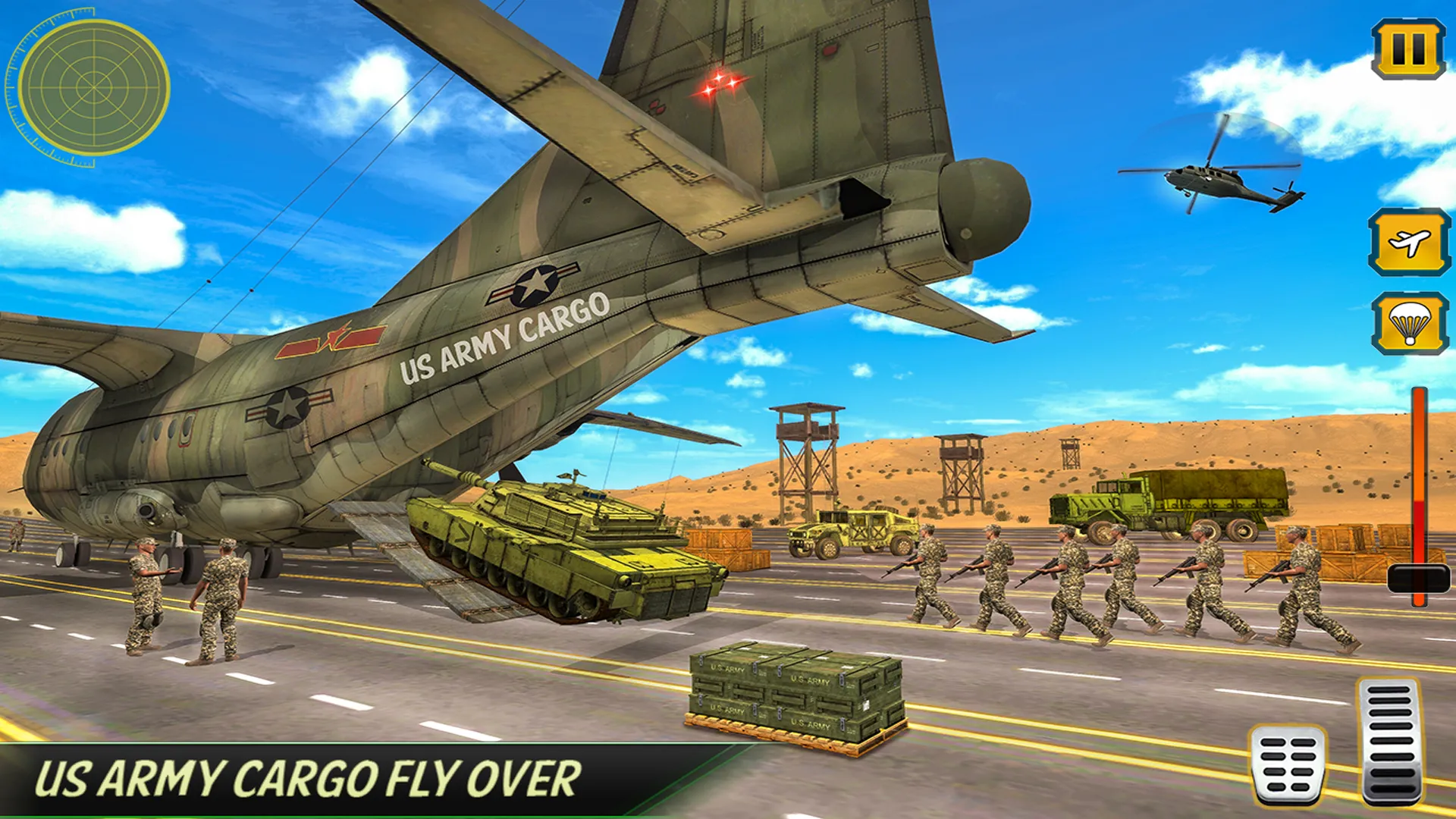 Army Vehicle Transport Plane | Indus Appstore | Screenshot