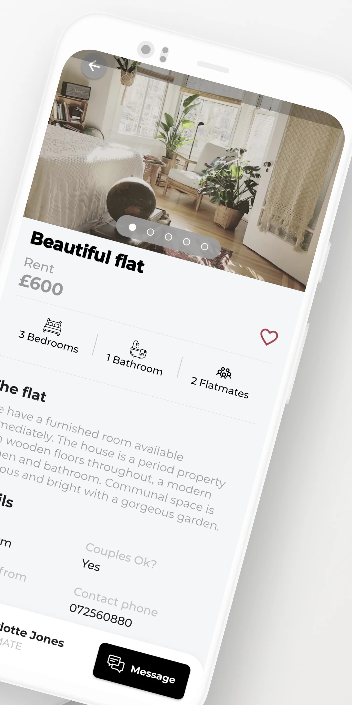 Flatmate | Indus Appstore | Screenshot