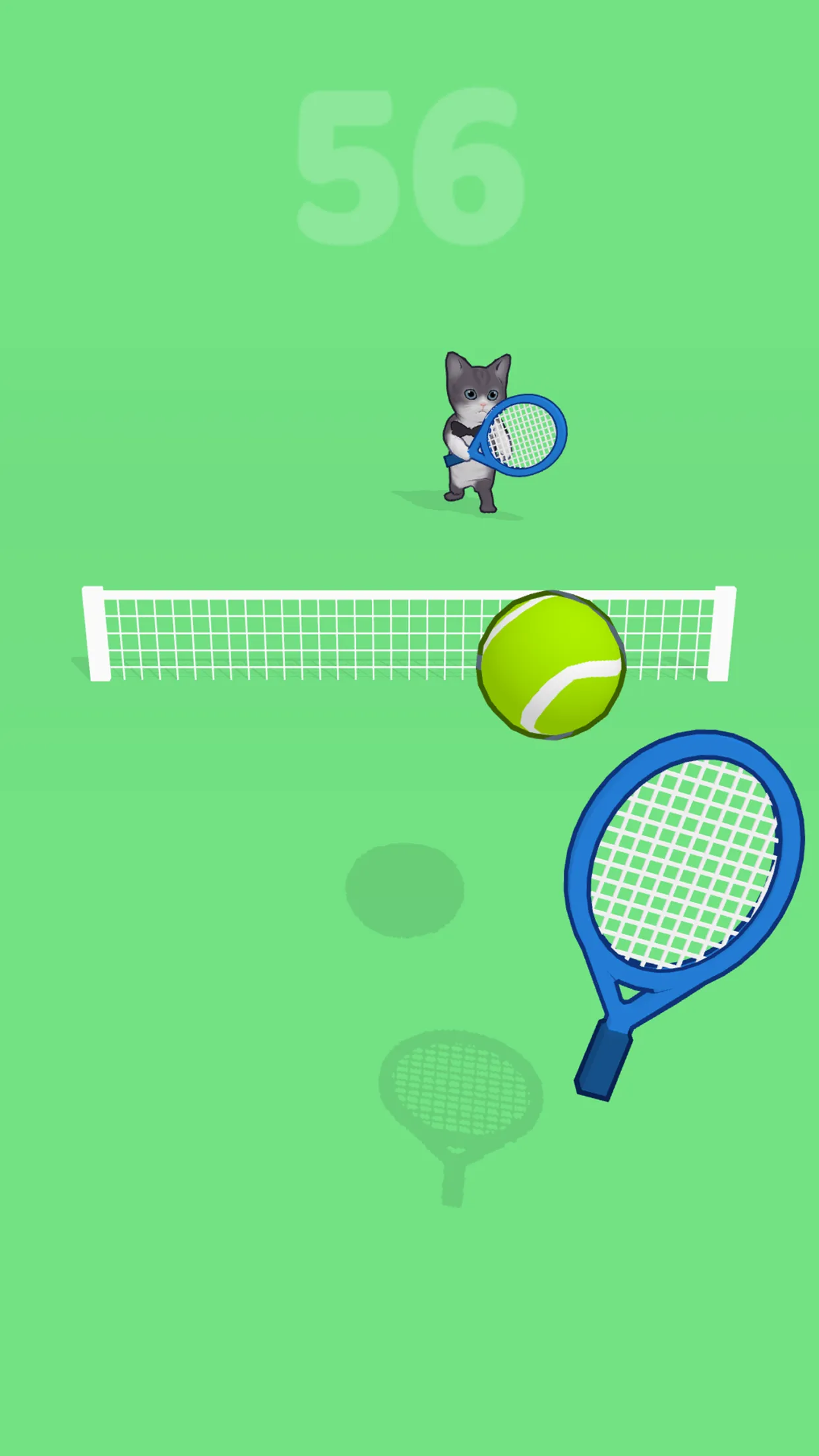 Tennis Cat 3D | Indus Appstore | Screenshot