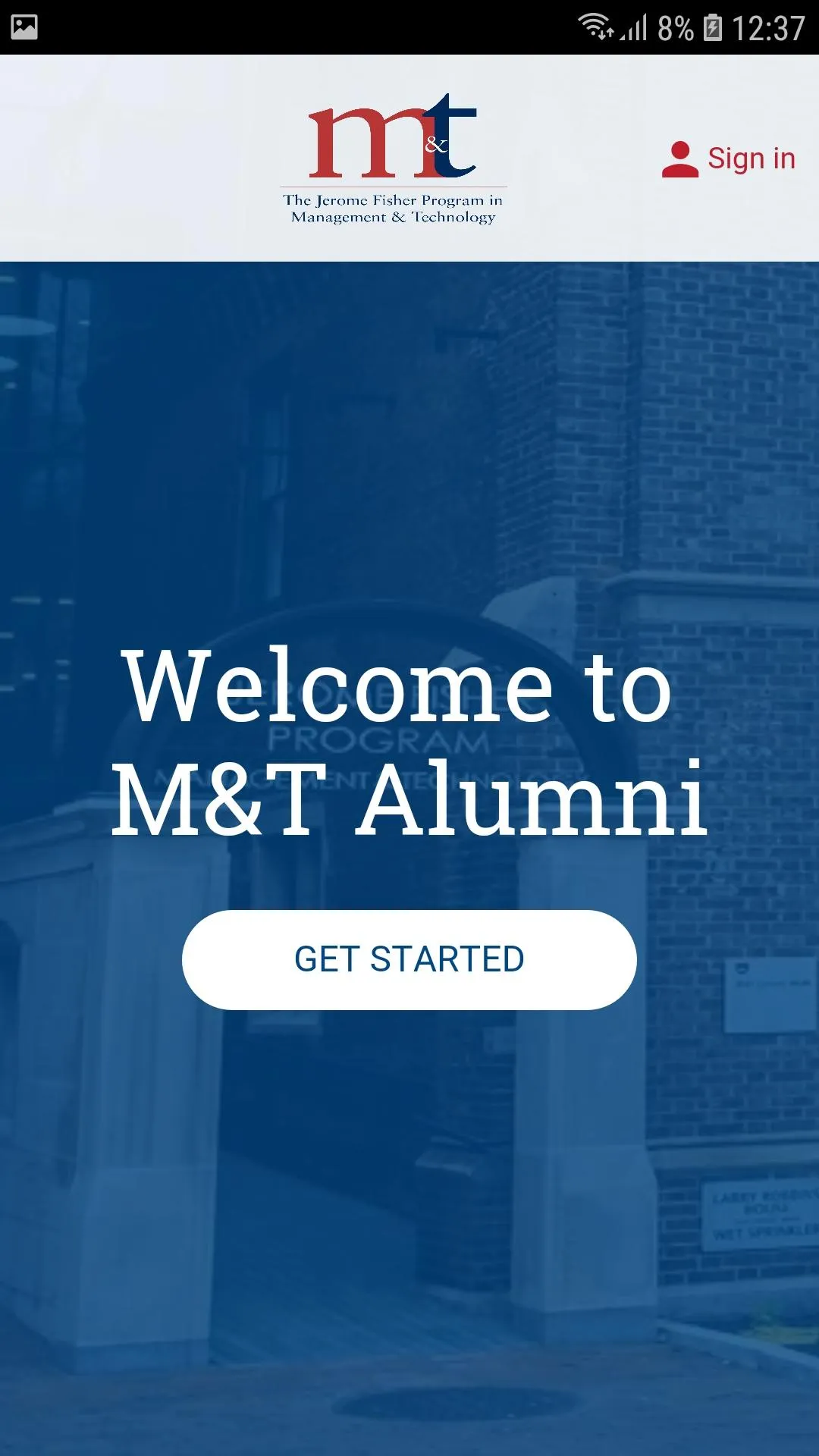 M&T Alumni | Indus Appstore | Screenshot