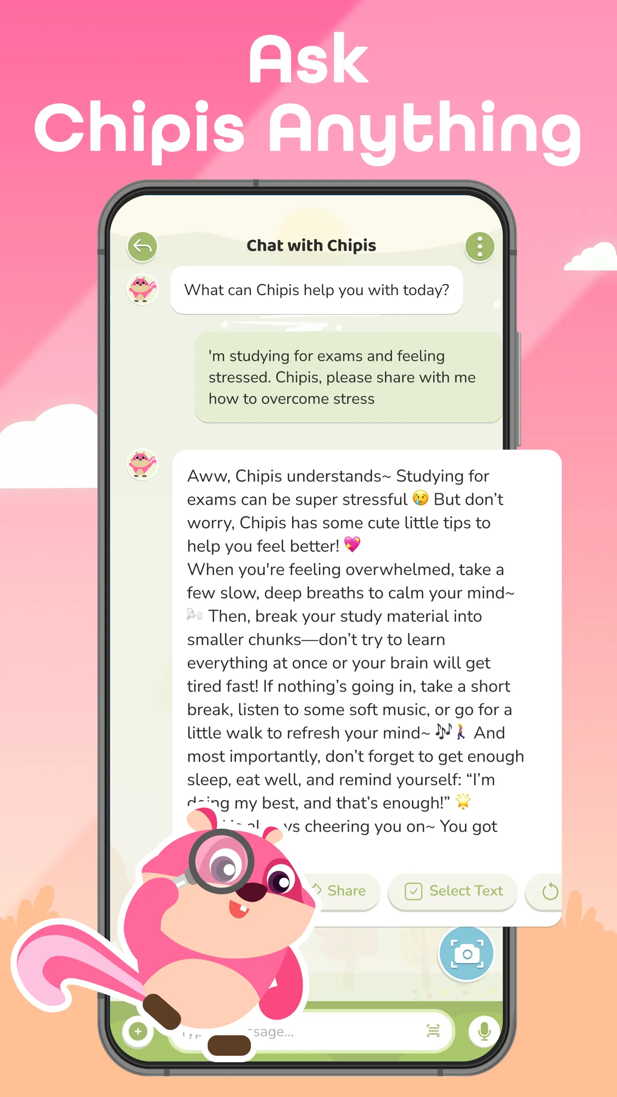 Chipis: AI Chat, Homework Help | Indus Appstore | Screenshot