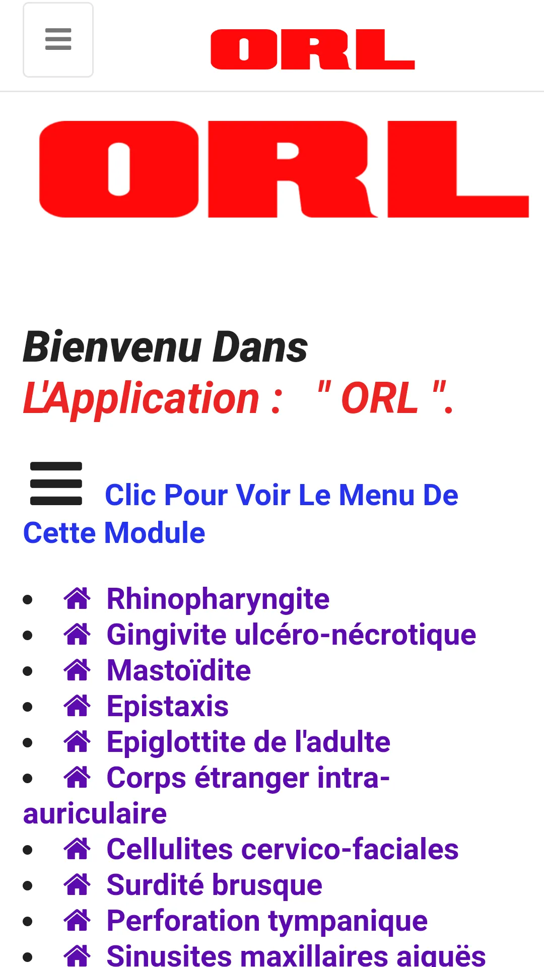 O R L (Oto-Rhino-Laryngologie) | Indus Appstore | Screenshot