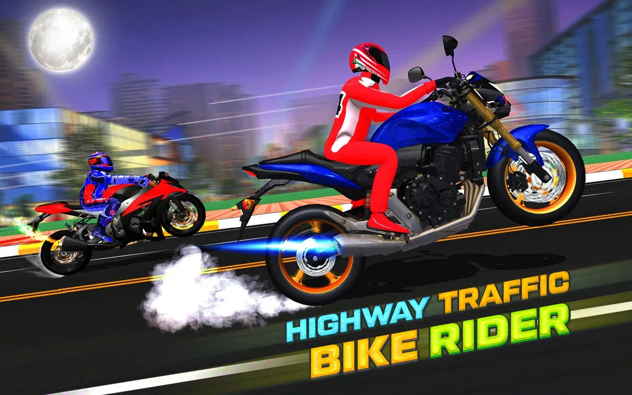 Highway Rider Bike Racing Game | Indus Appstore | Screenshot