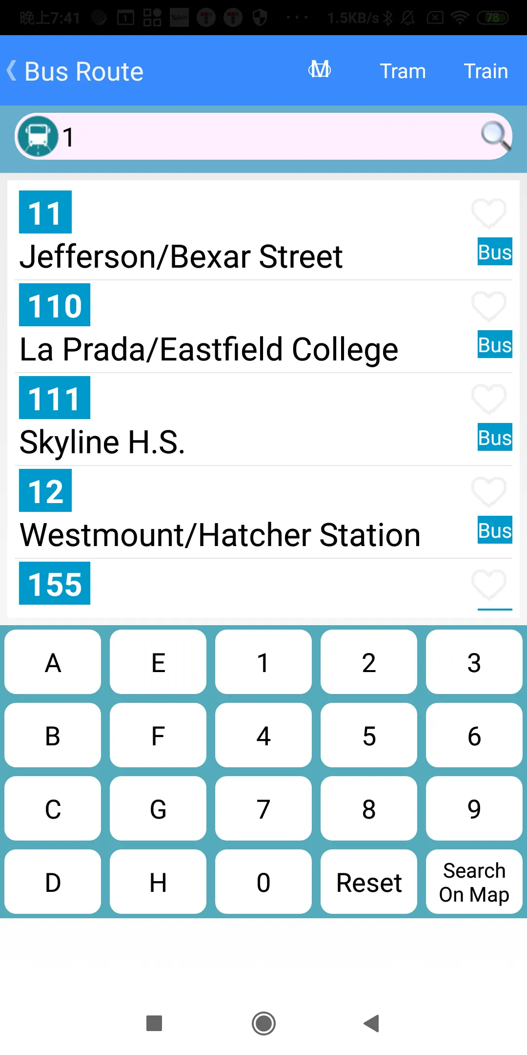 Dallas Bus Timetable | Indus Appstore | Screenshot