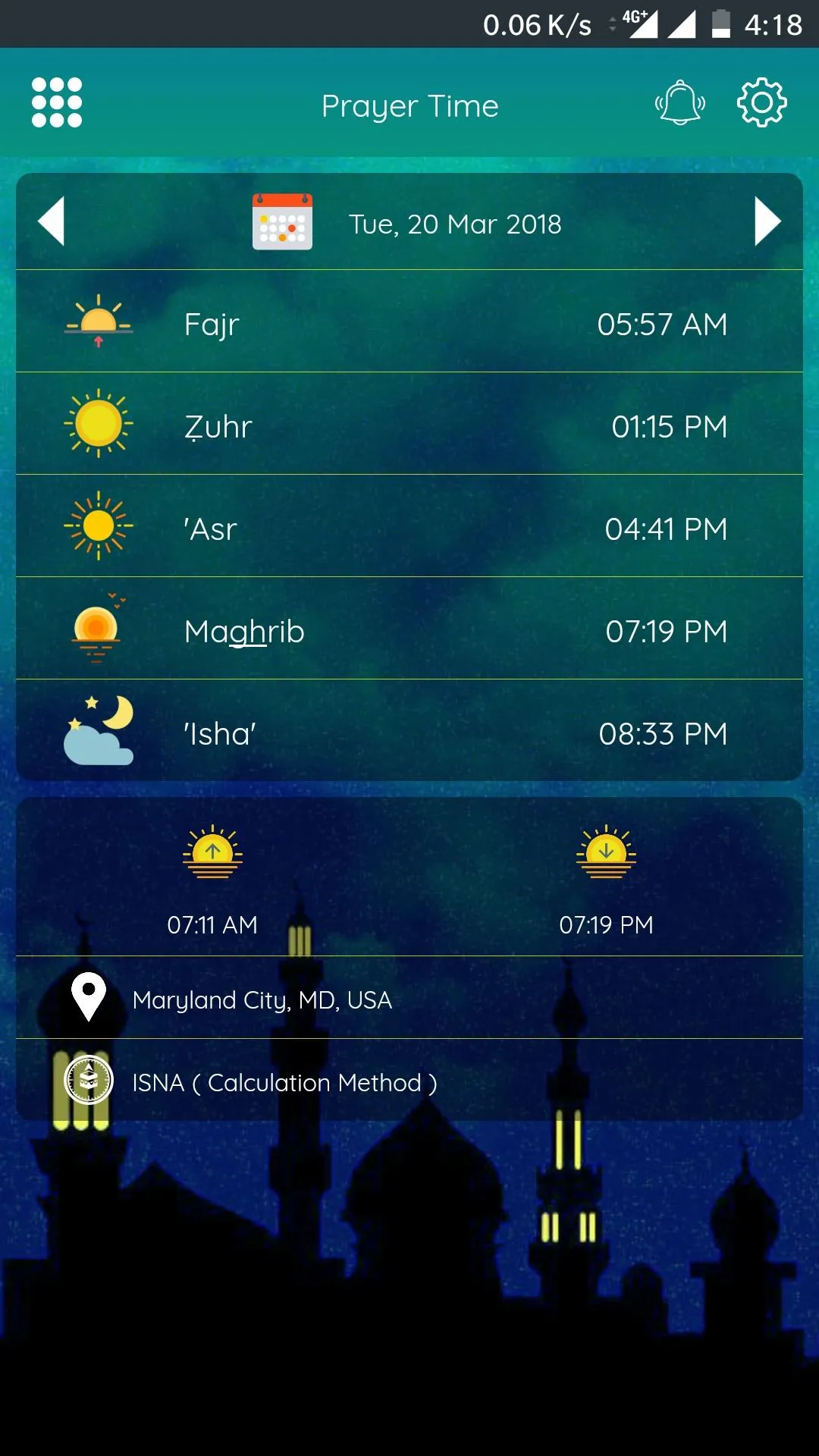 Alim Prayer Minder | Indus Appstore | Screenshot