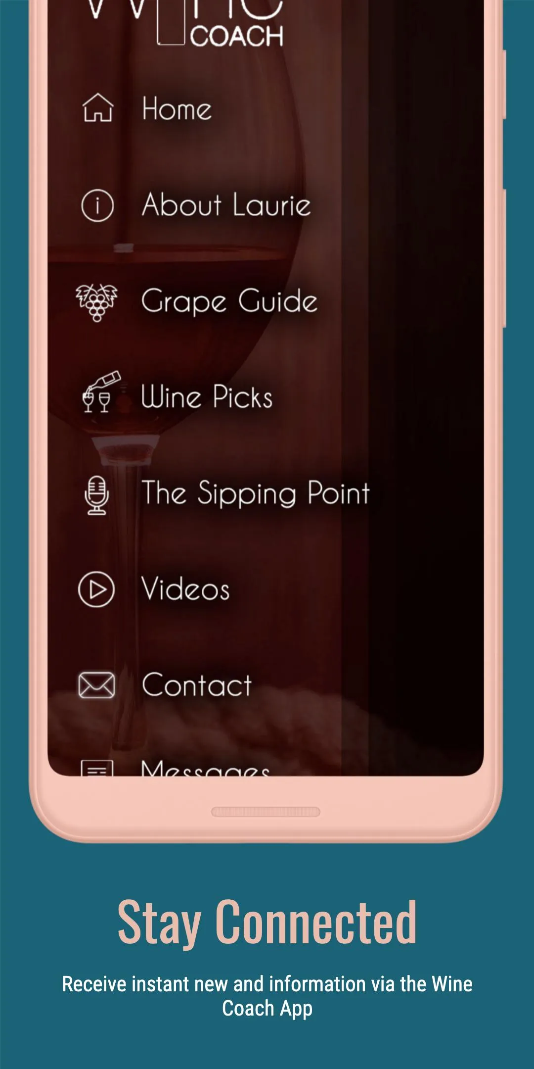 The Wine Coach | Indus Appstore | Screenshot