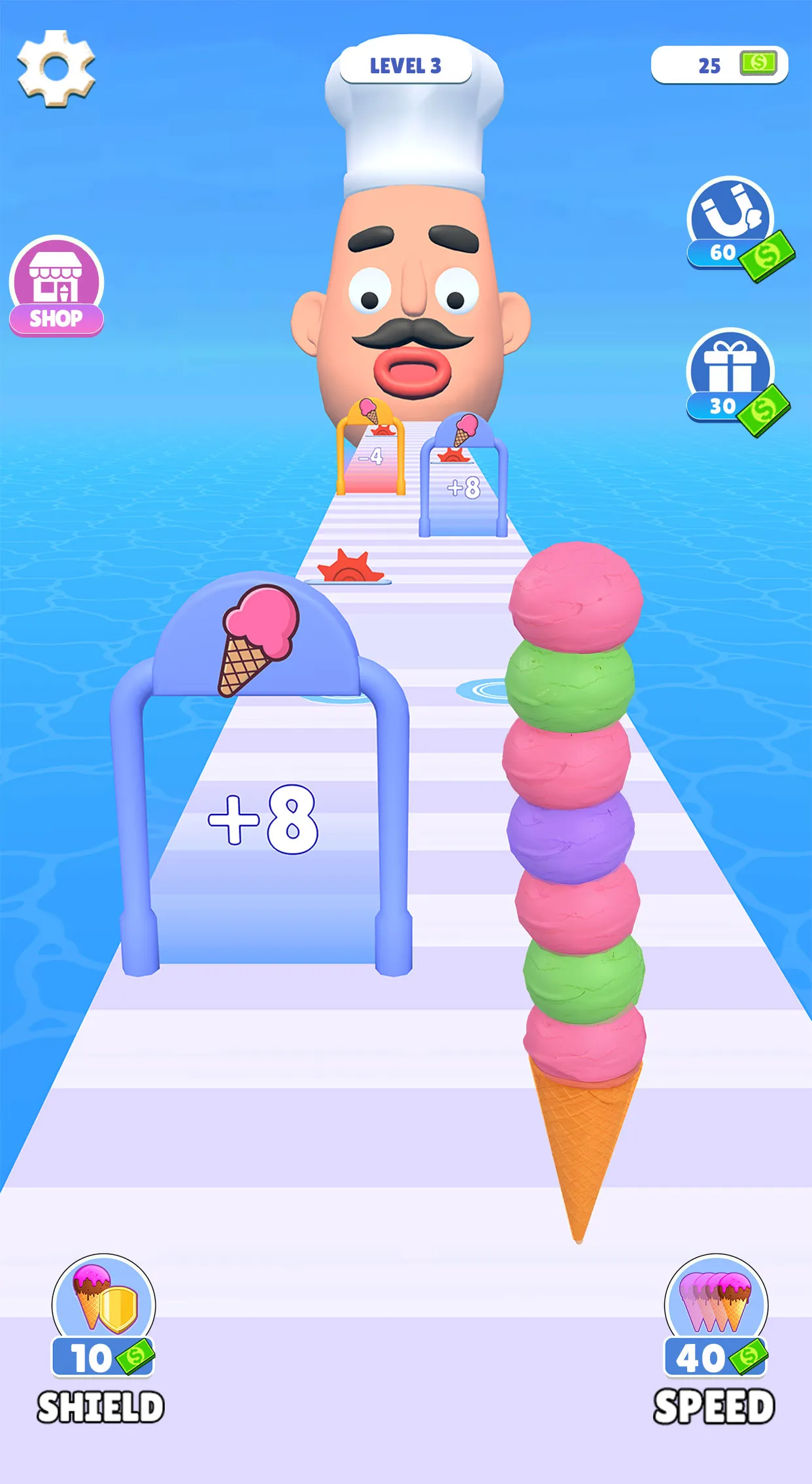 Stacky Ice Cream Runner | Indus Appstore | Screenshot