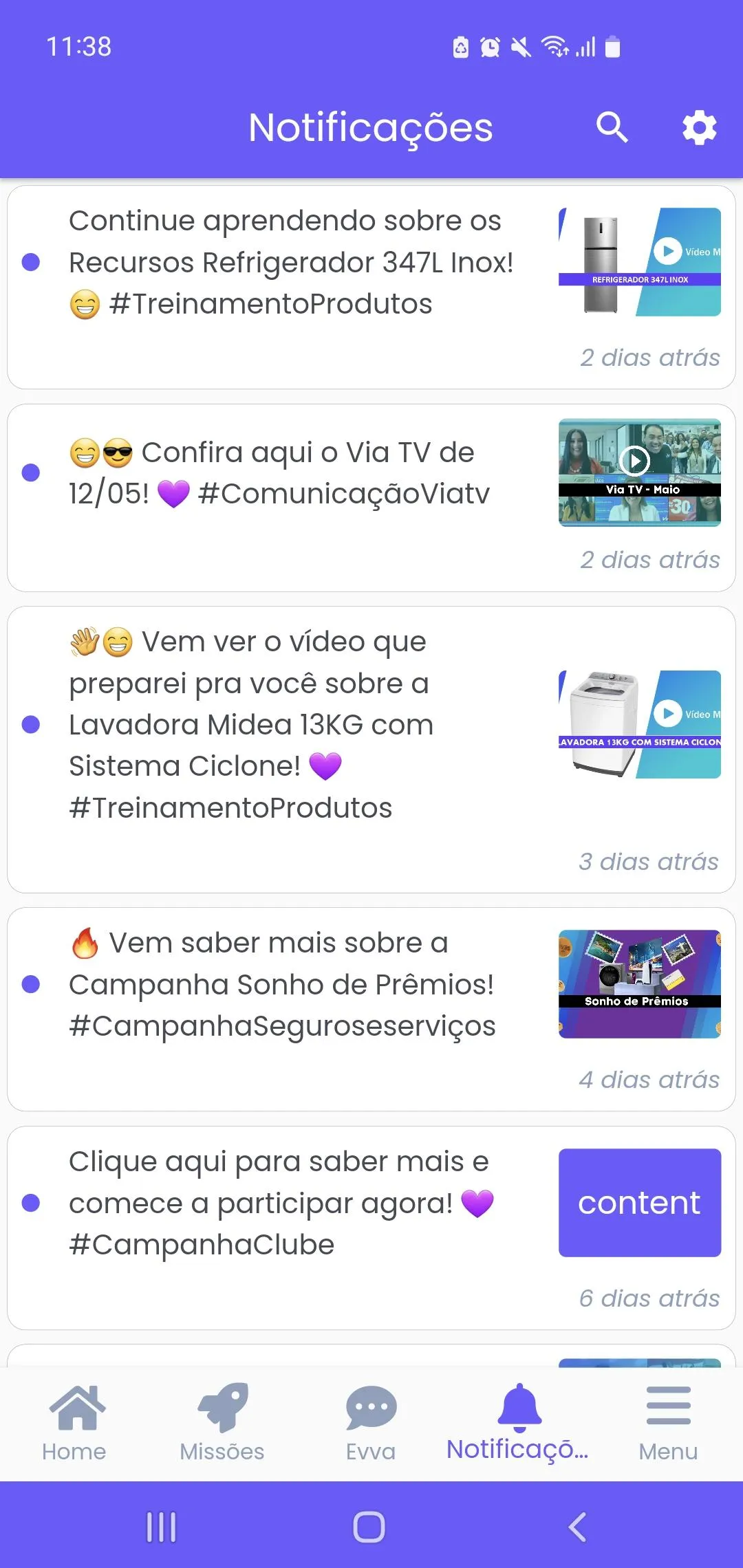 Eva : Grupo Casas Bahia | Indus Appstore | Screenshot