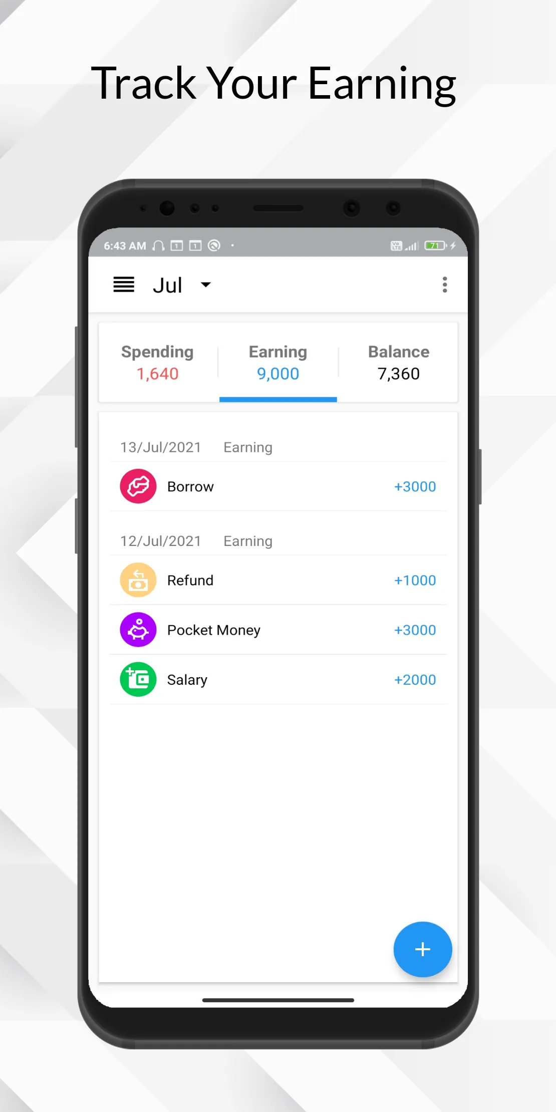 Mentioner: Money Manager , Exp | Indus Appstore | Screenshot