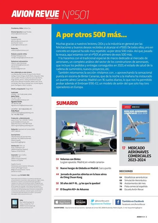 Avion Revue Internacional ESP | Indus Appstore | Screenshot