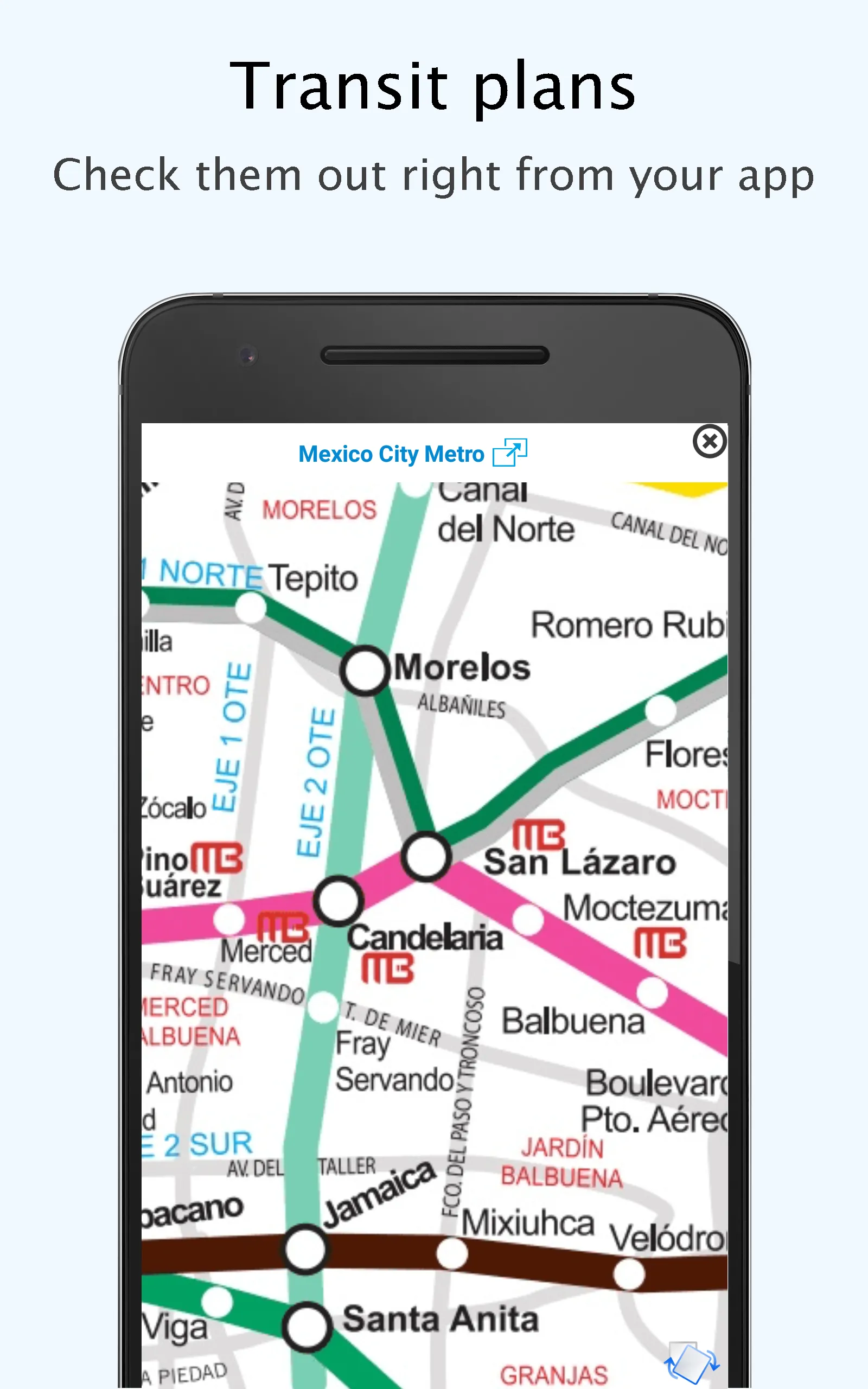 Mexico CDMX Metrobús STC | Indus Appstore | Screenshot