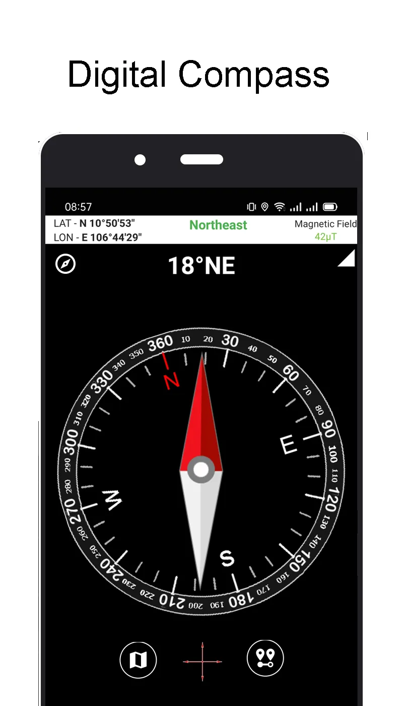 Compass For Directions | Indus Appstore | Screenshot