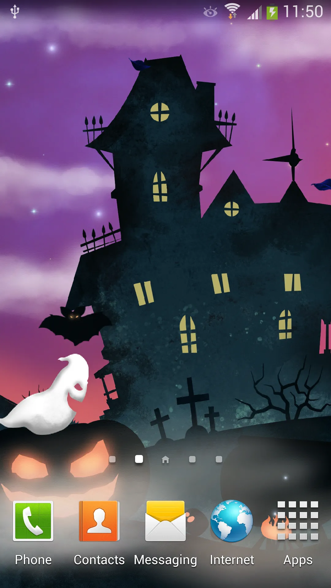 Halloween Night Live Wallpaper | Indus Appstore | Screenshot