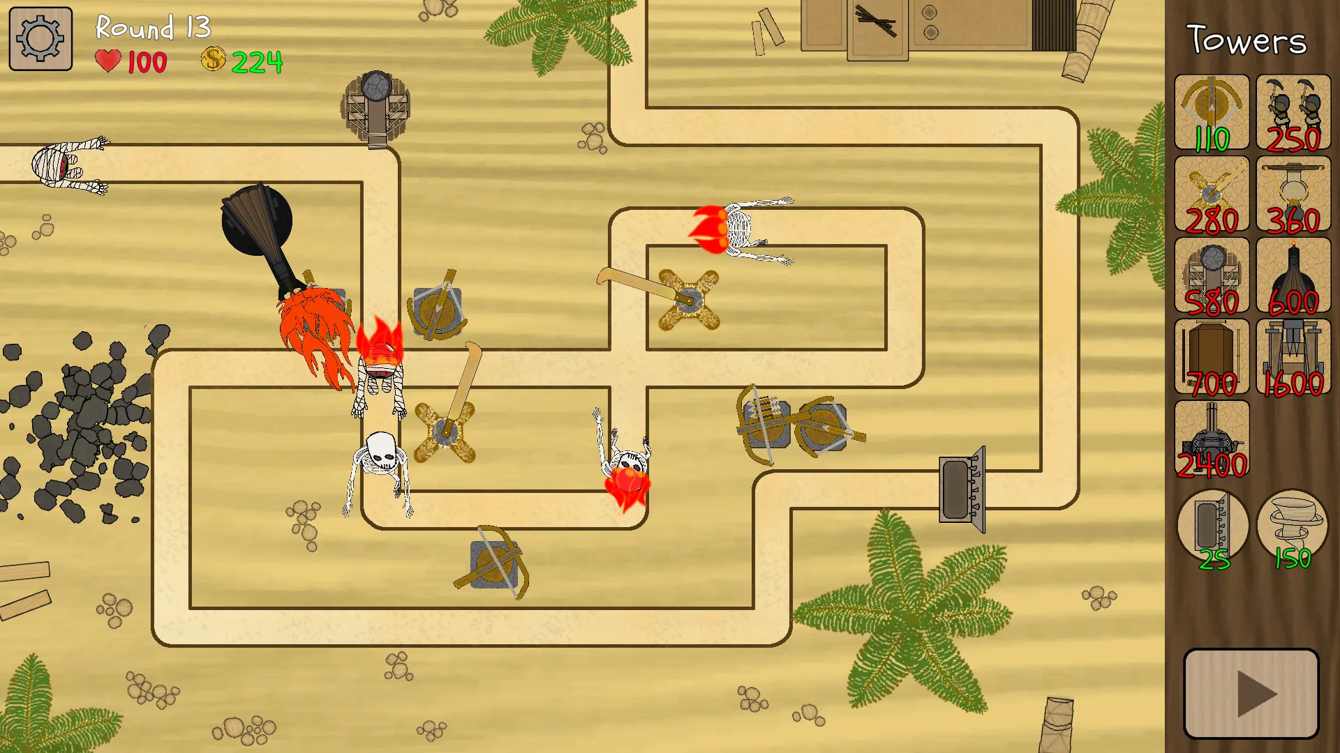 Pyramid Tower Defense | Indus Appstore | Screenshot