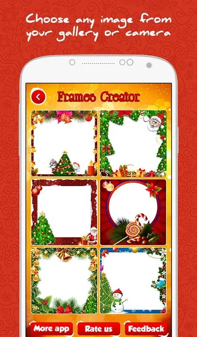 Merry Christmas Photo Frames | Indus Appstore | Screenshot