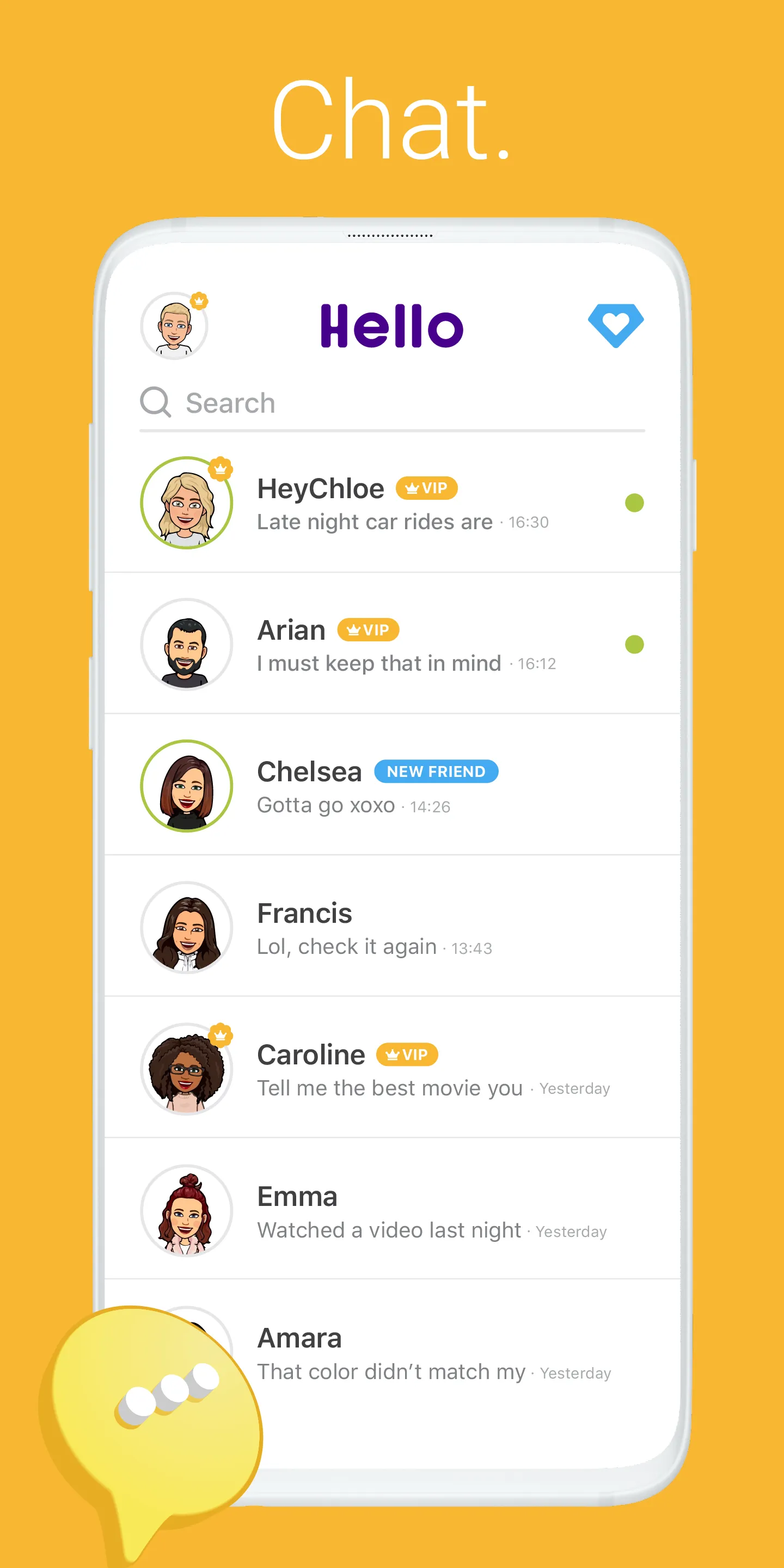 Hello - Talk, Chat & Meet | Indus Appstore | Screenshot