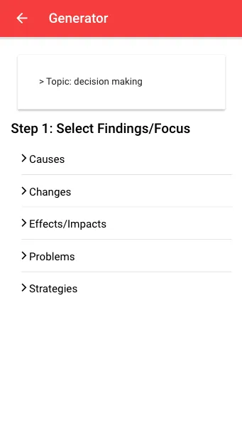 Research Objectives Aid | Indus Appstore | Screenshot