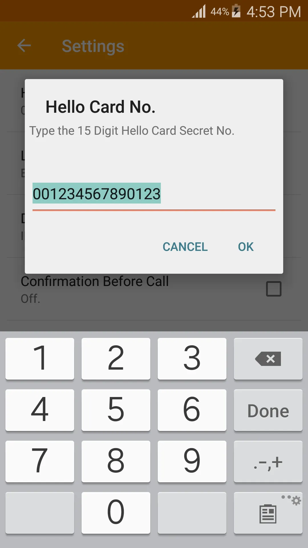 Hello Card Dialer | Indus Appstore | Screenshot