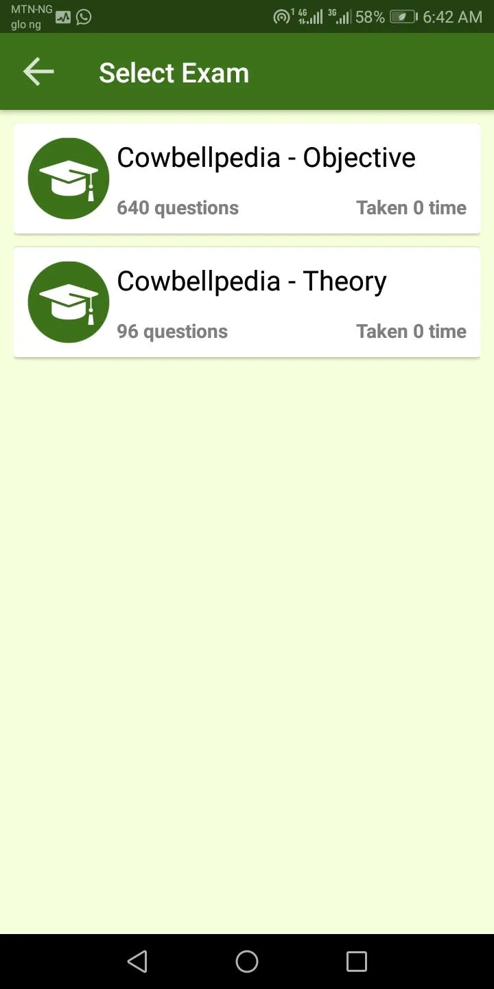 ExamGuide Cowbellpedia APP | Indus Appstore | Screenshot