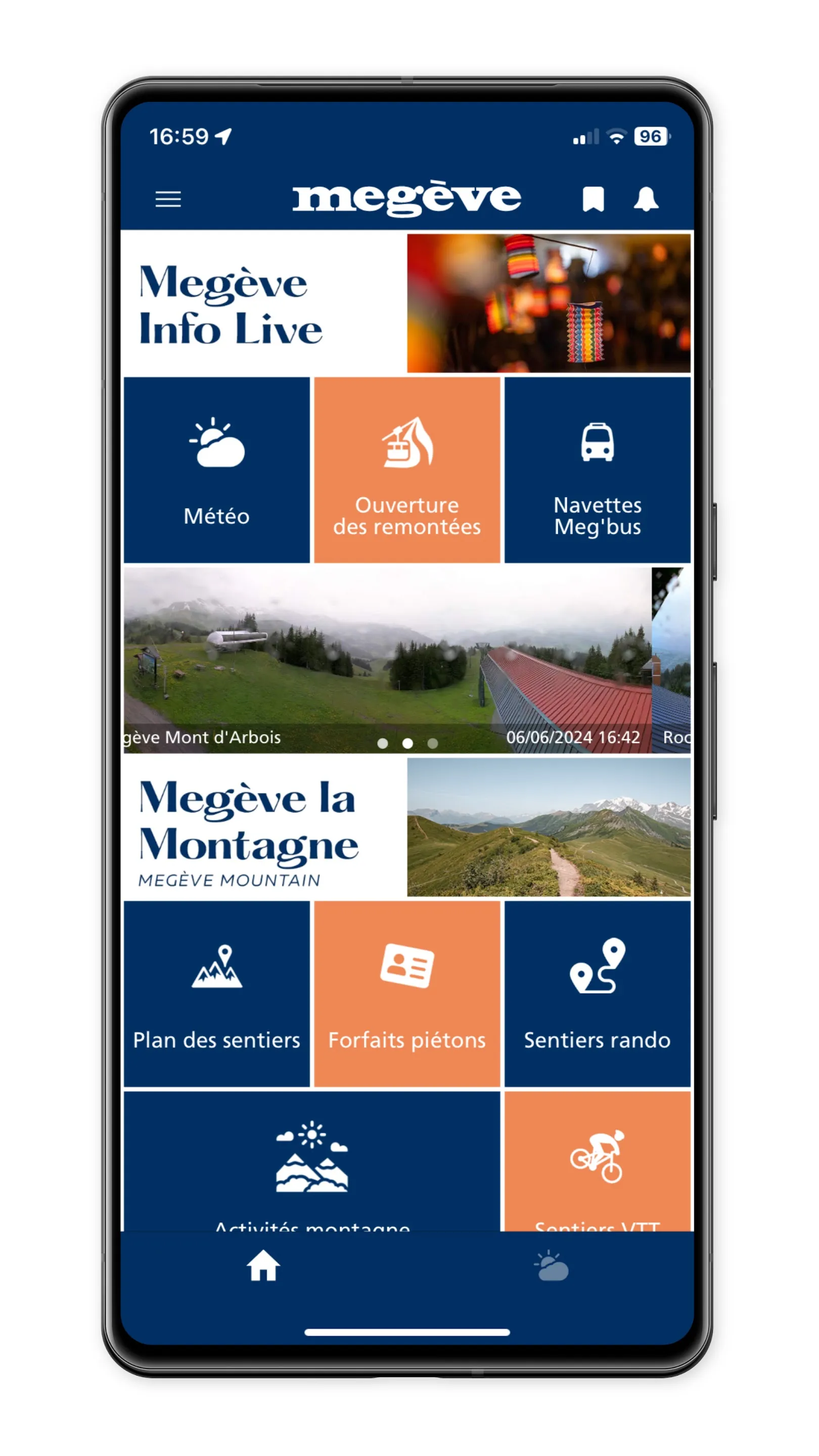 Megève Officiel | Indus Appstore | Screenshot