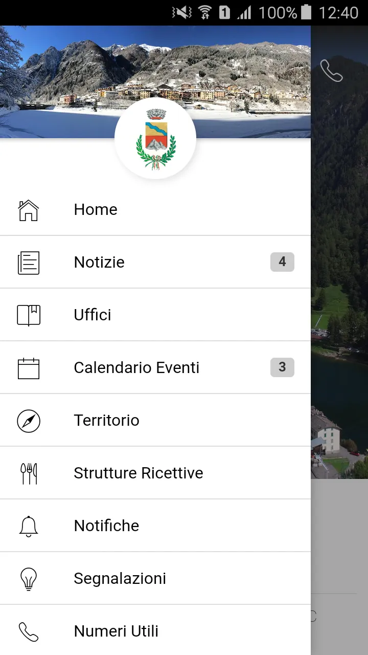 Comune di Carona | Indus Appstore | Screenshot