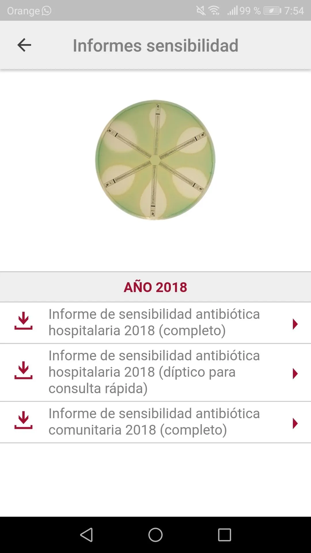 Guía Terapéutica Antibiótica | Indus Appstore | Screenshot