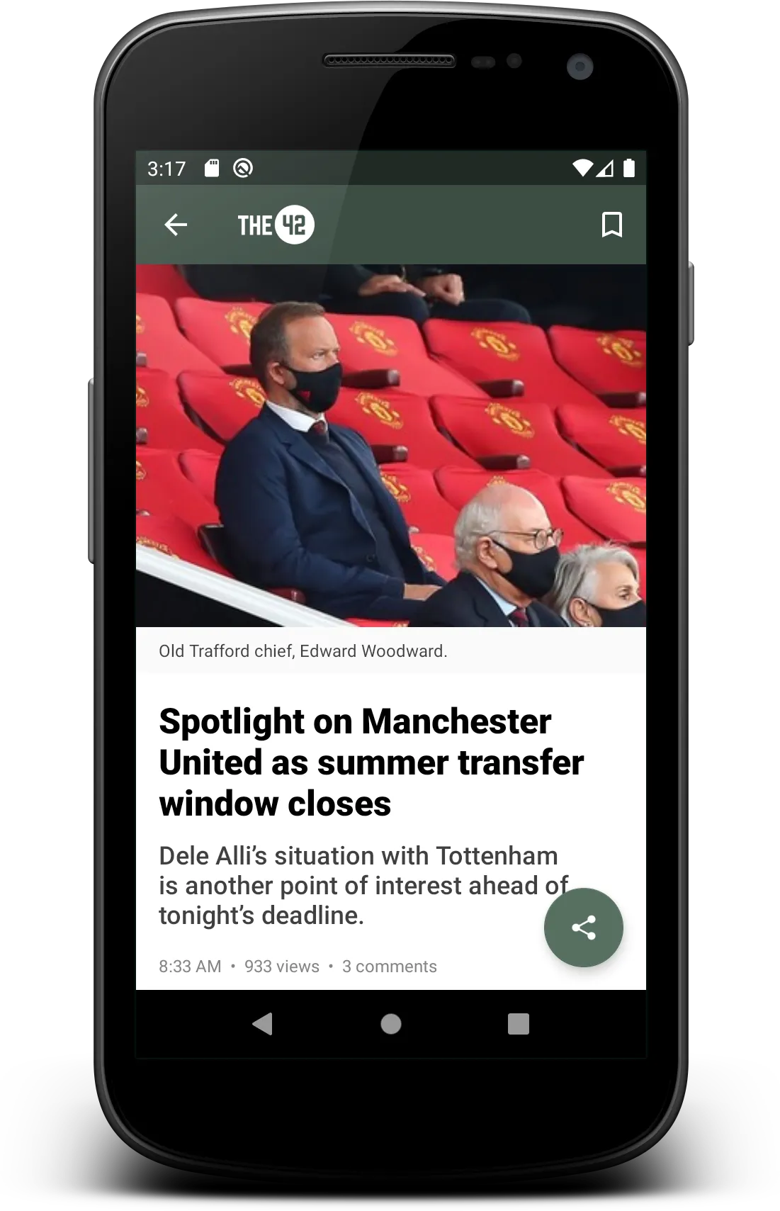 The42.ie Sports News | Indus Appstore | Screenshot