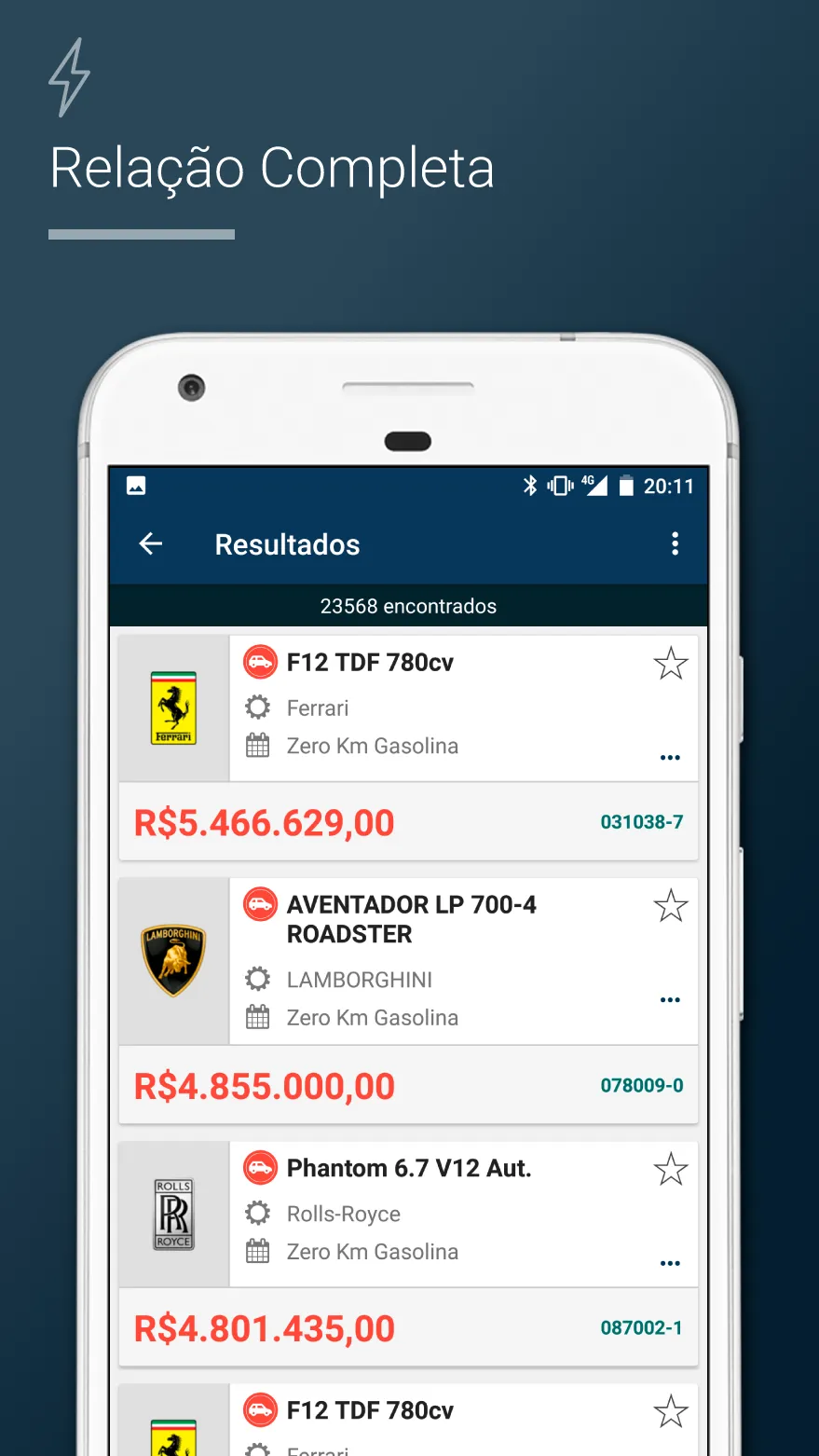 Consulta FIPE (Carros e Motos) | Indus Appstore | Screenshot