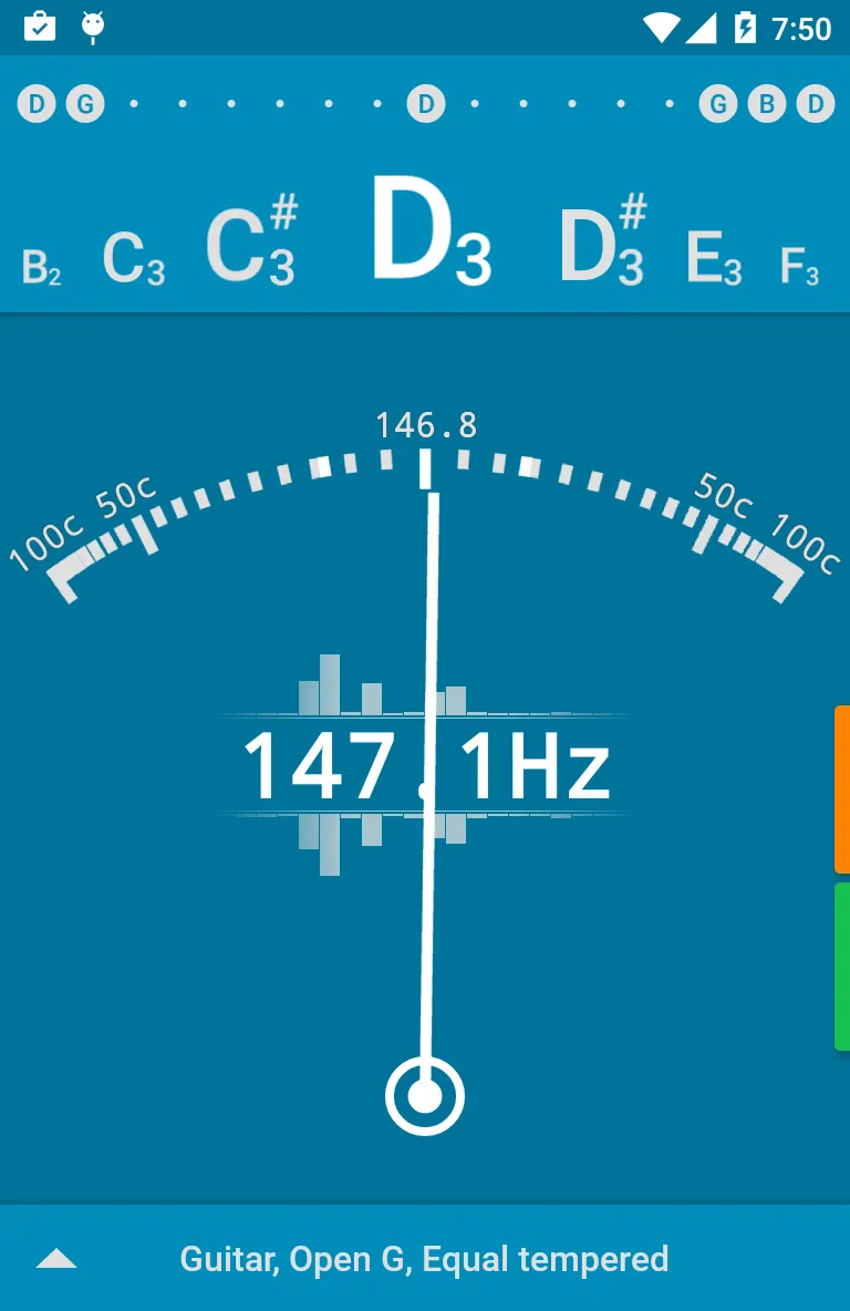 Tuner - gStrings | Indus Appstore | Screenshot