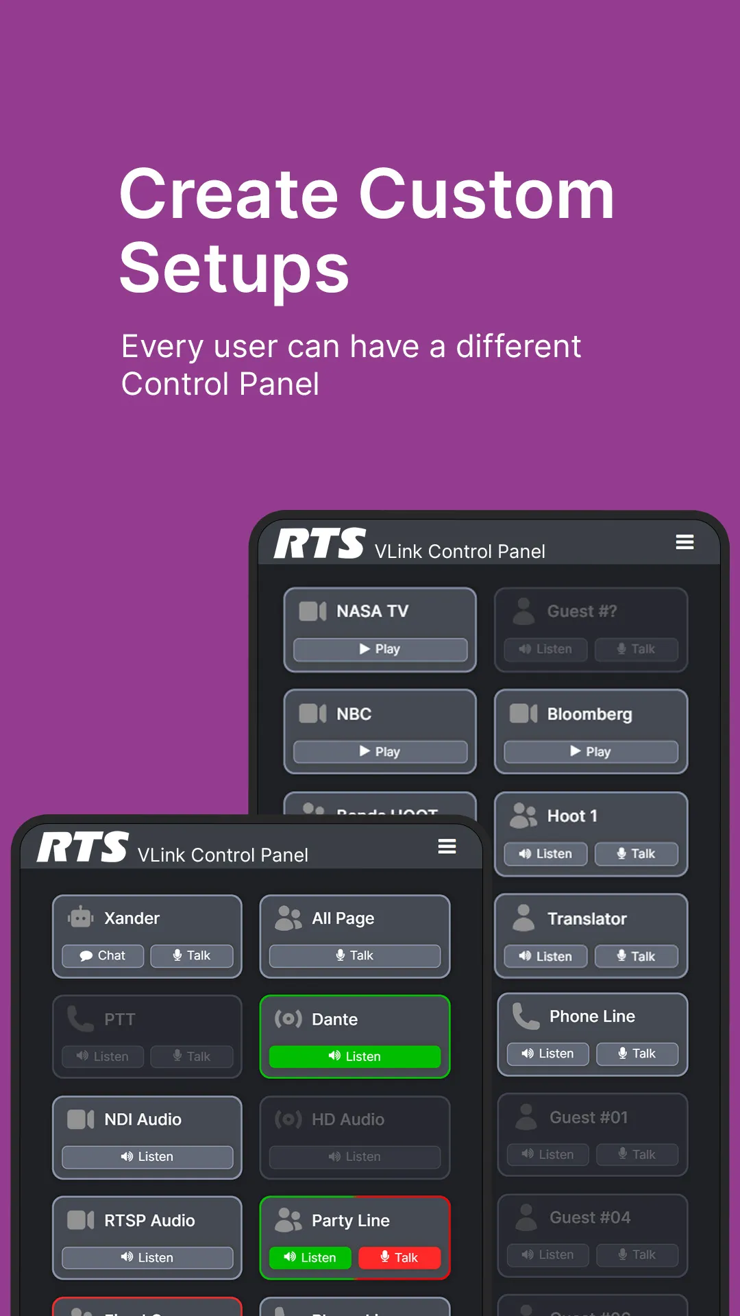 VLink WebRTC Control Panel | Indus Appstore | Screenshot