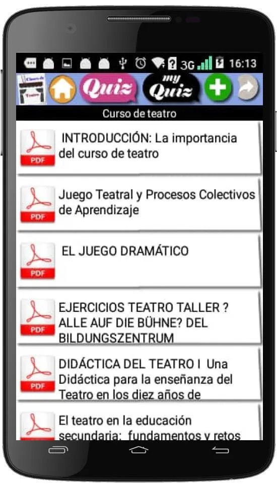 CLASES DE TEATRO | Indus Appstore | Screenshot