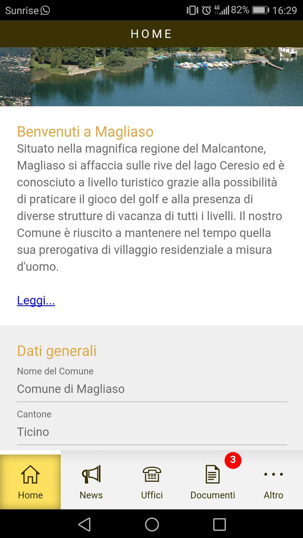 Comune di Magliaso | Indus Appstore | Screenshot