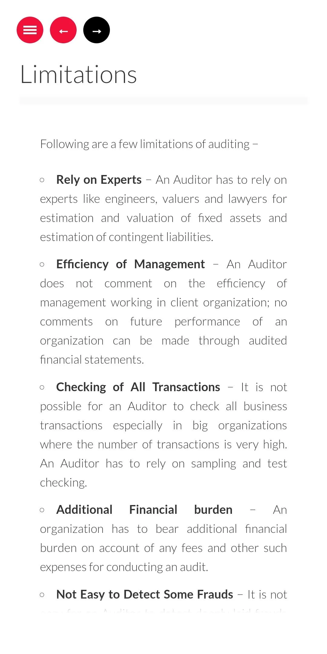 Learn Auditing | Indus Appstore | Screenshot