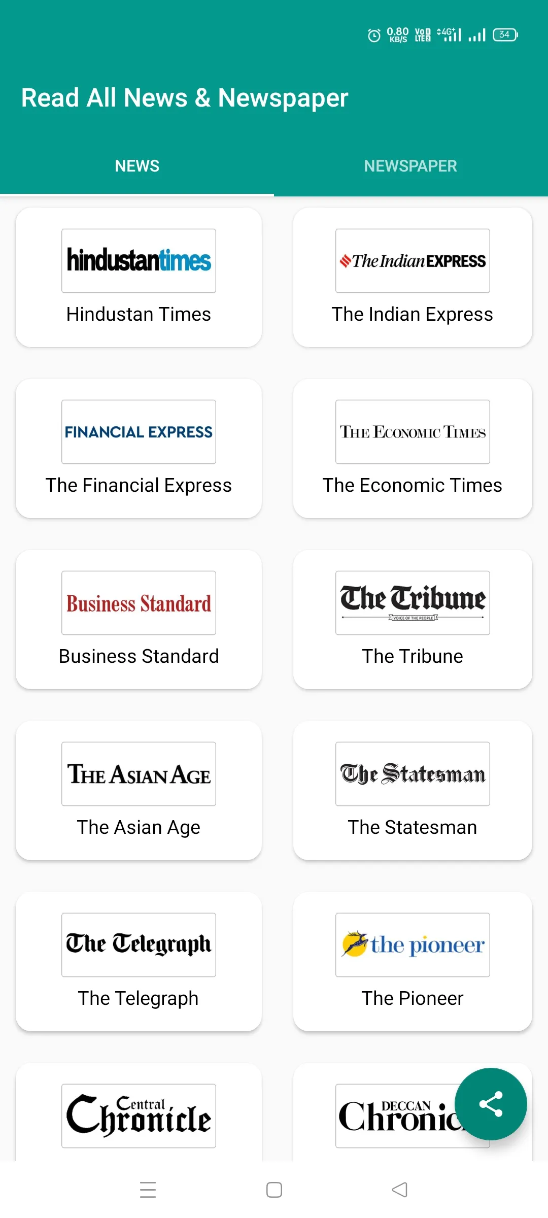 Read All News & Newspaper | Indus Appstore | Screenshot