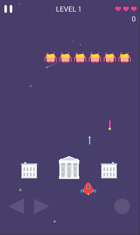 Trump Space Invaders | Indus Appstore | Screenshot