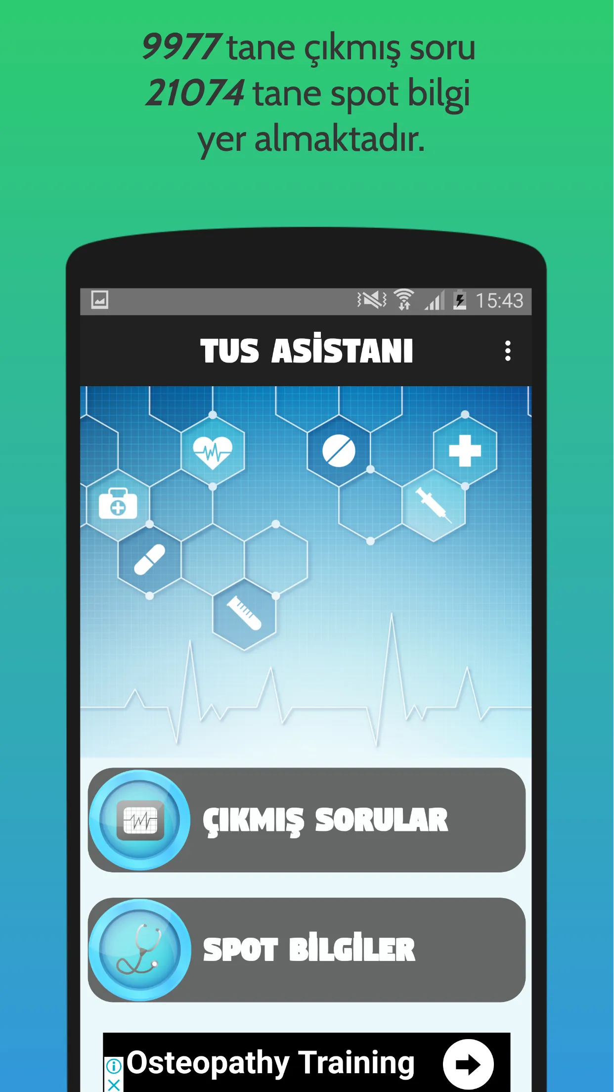 TUS Asistanı - Çıkmış Sorular | Indus Appstore | Screenshot