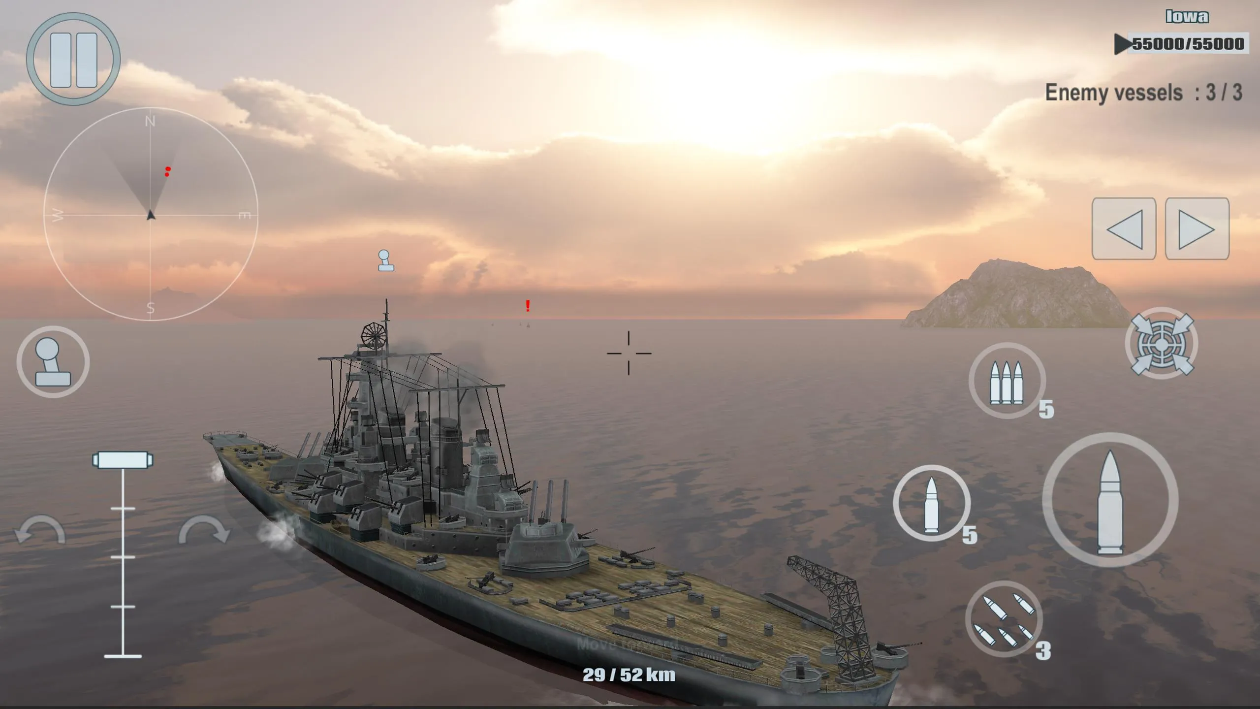 Warship War :Navy Fleet Combat | Indus Appstore | Screenshot