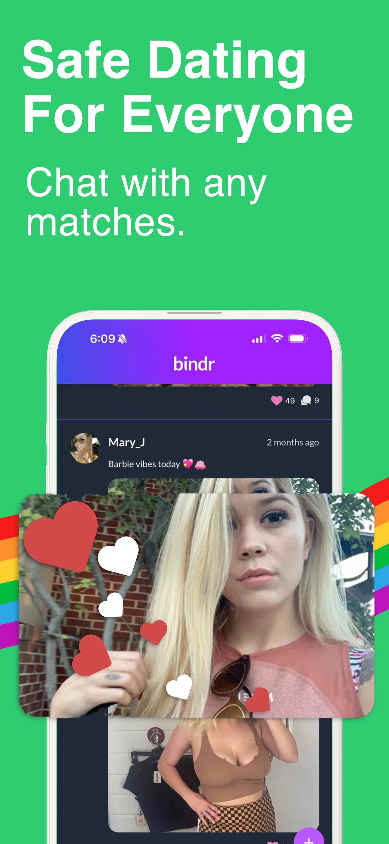 Bindr: Bisexual & LGBTQ Dating | Indus Appstore | Screenshot