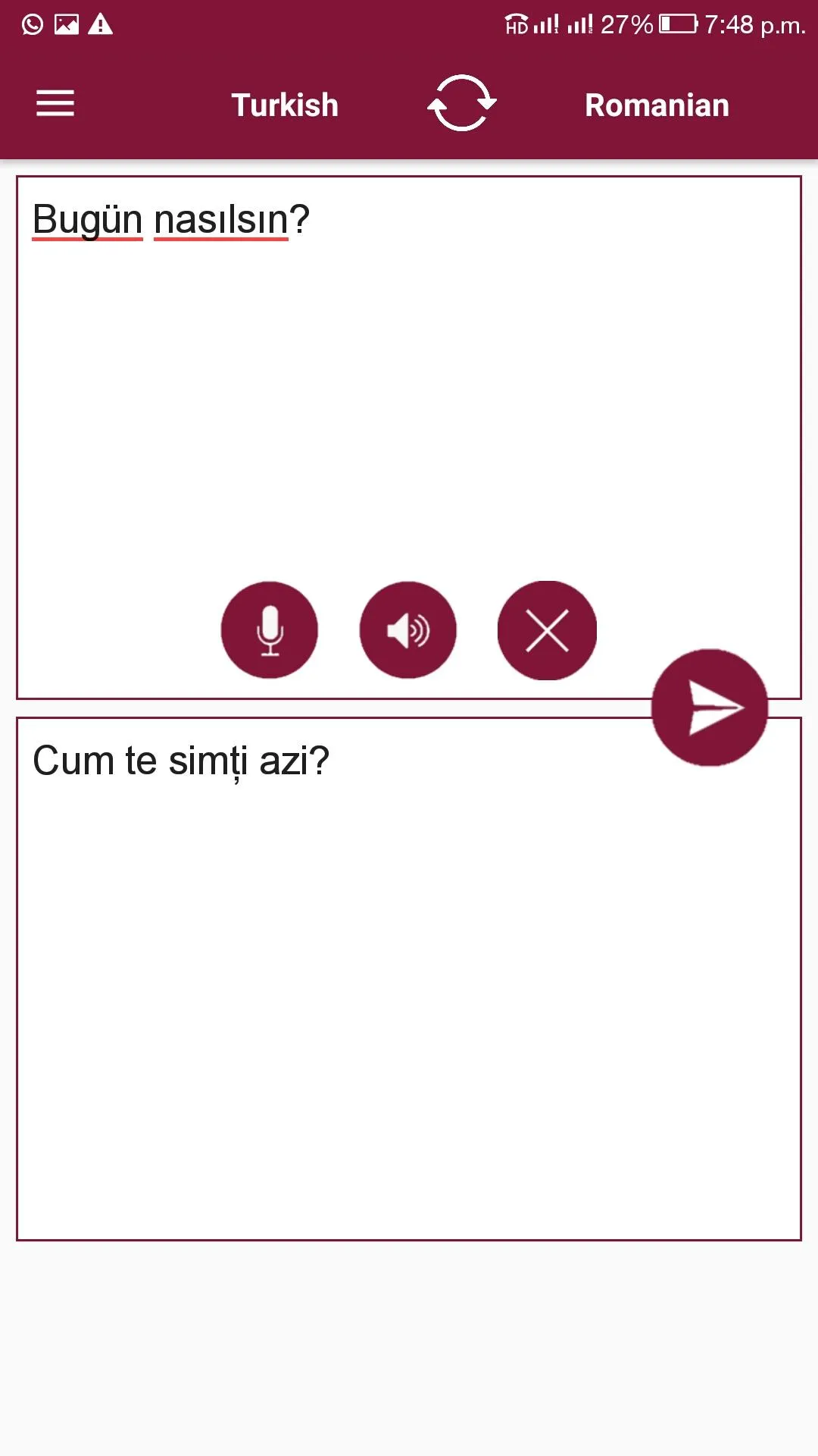 Romanian - Turkish Translator | Indus Appstore | Screenshot