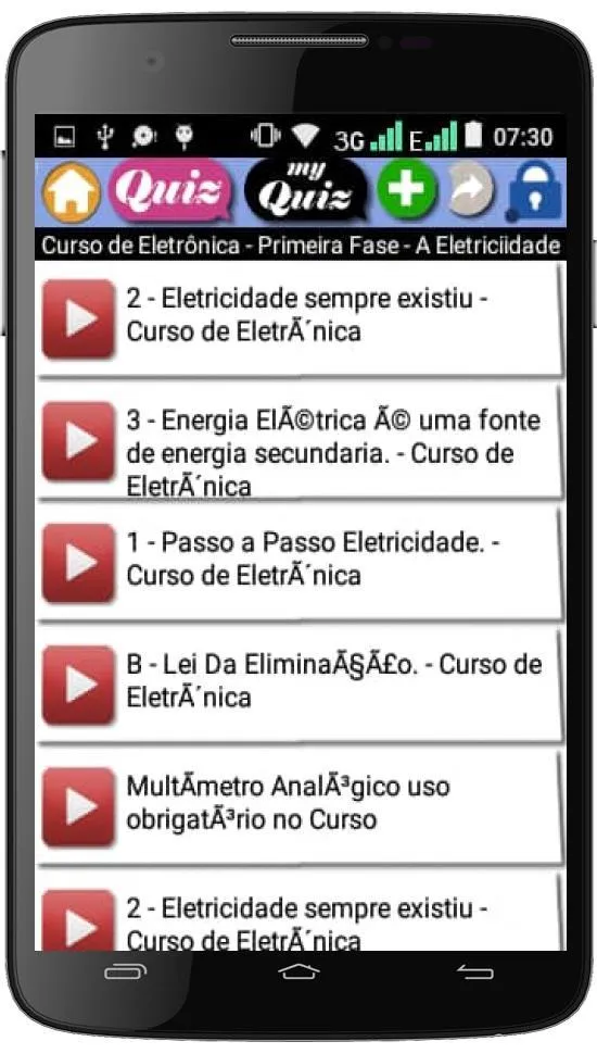 Curso de Eletrônica (português | Indus Appstore | Screenshot