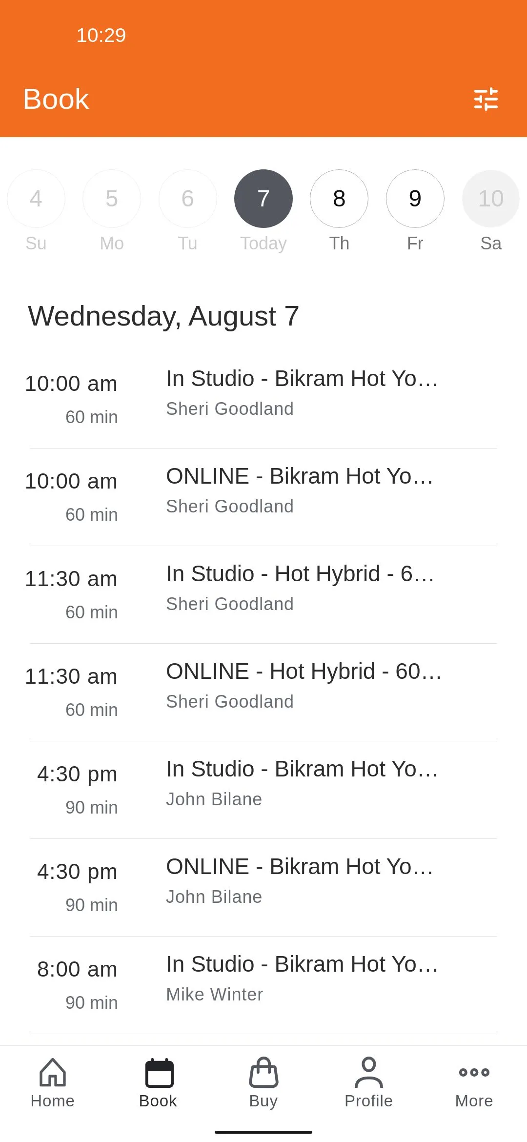 Bikram Hot Yoga Houston | Indus Appstore | Screenshot