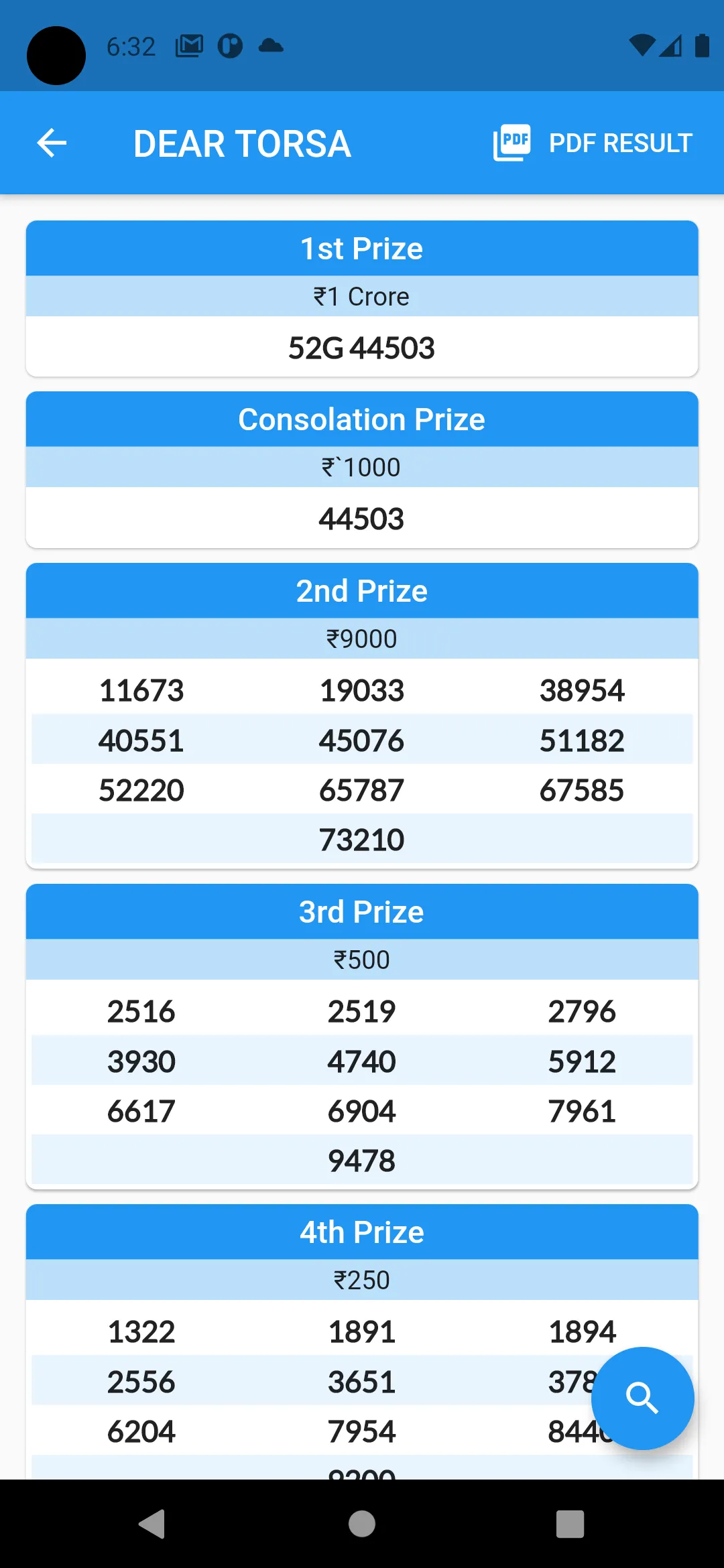 Lottery Sambad Result 11:55 AM | Indus Appstore | Screenshot