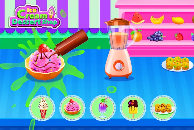 Ice Cream Dessert Shop | Indus Appstore | Screenshot