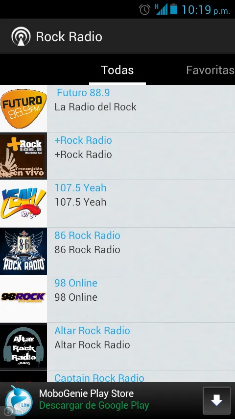 Rock Radio | Indus Appstore | Screenshot